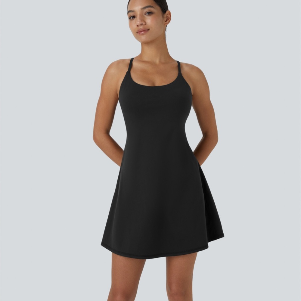 Halara Softlyzero™ Plush Backless Active Dress